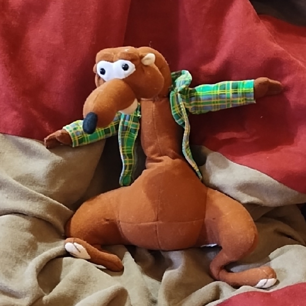 Nanco Cheasel T. Weasel plush toy from the movie Foodfight Carnival Prize